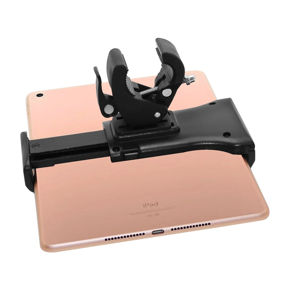 Support tablette home trainer pince guidon
