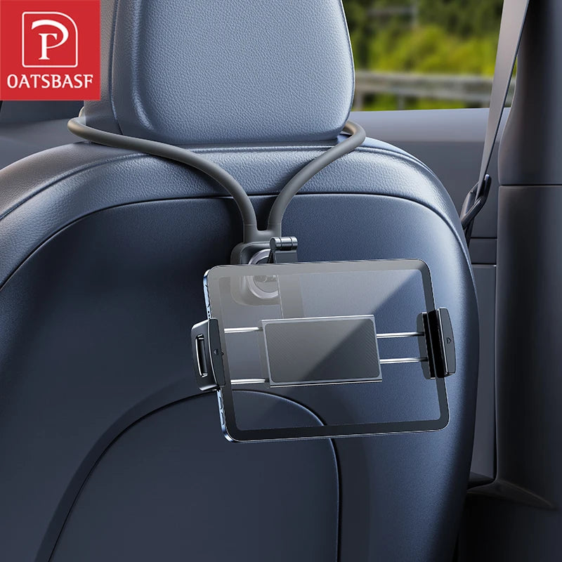 Support tablette voiture siege arriere tiges métalliques