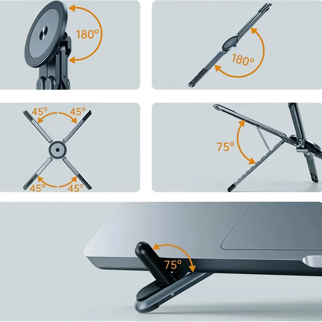 Support tablette magnétique trépied