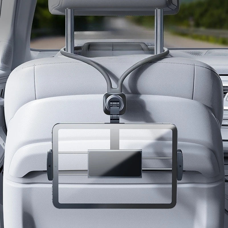 Support tablette voiture siege arriere tiges métalliques