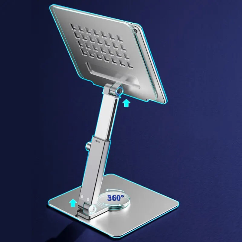 Support tablette iPad colonne réglable