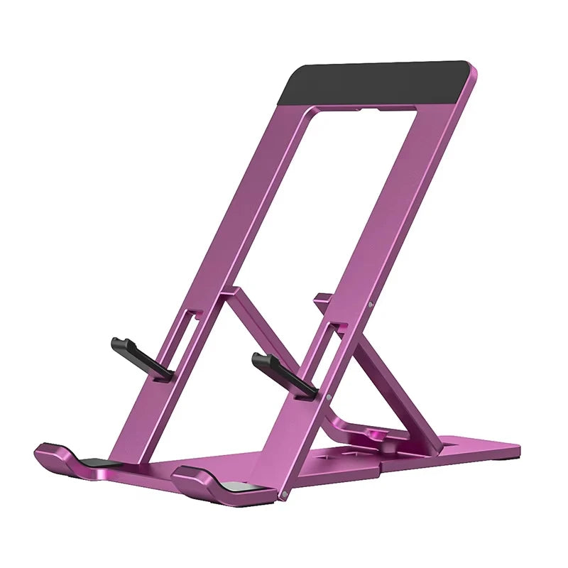 Support tablette aluminium pliable bureau