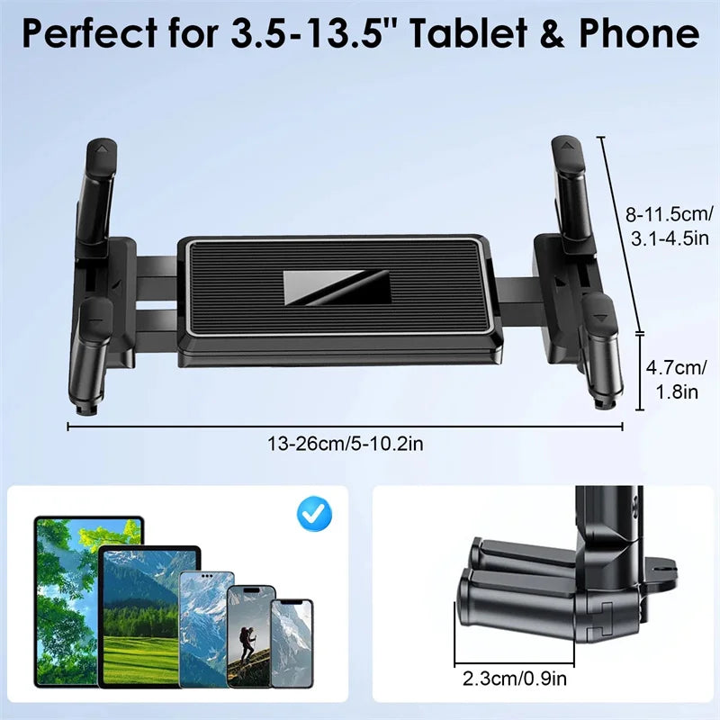 Support tablette camion 3 molettes