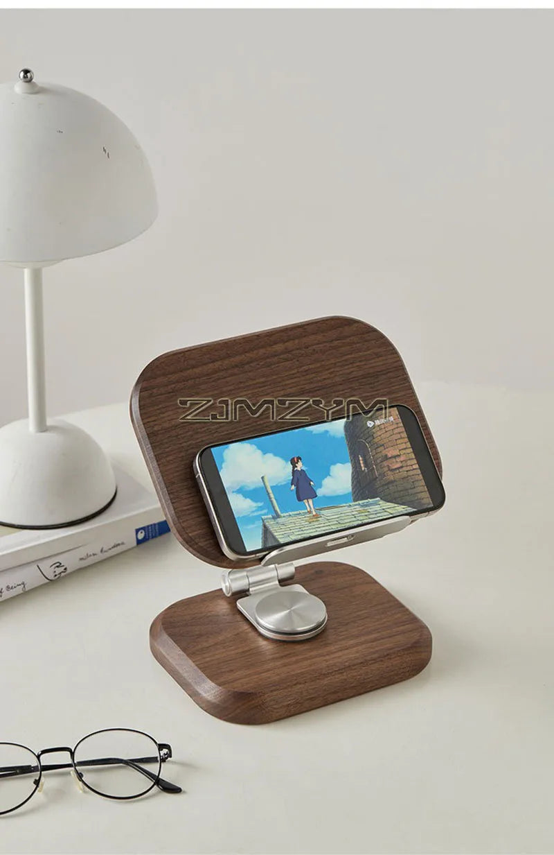 Support tablette bois élégant
