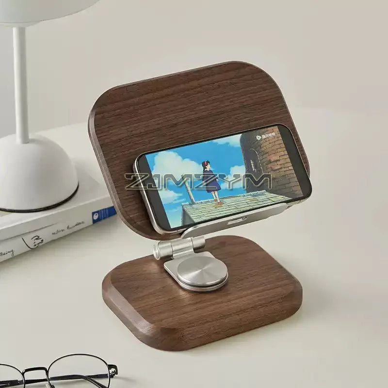 Support tablette bois élégant