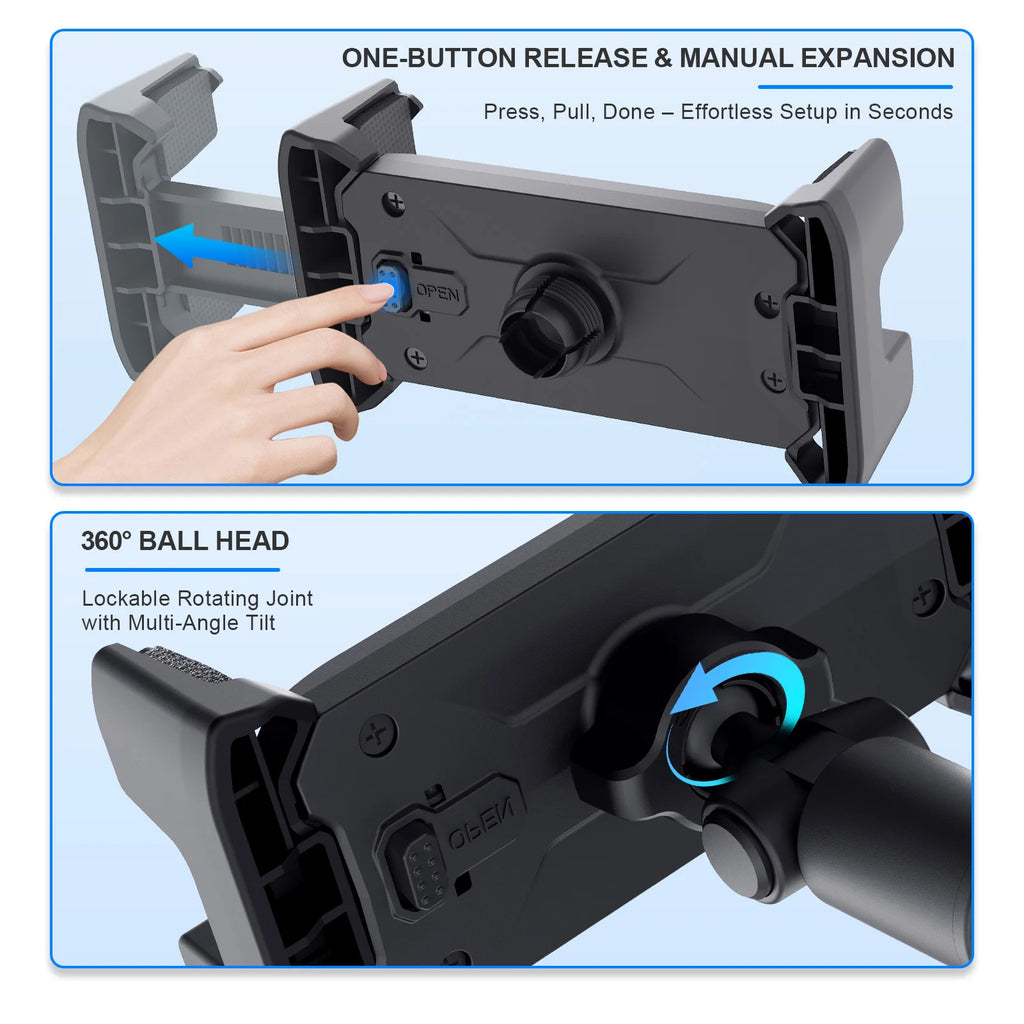 support tablette sur pied hauteur réglable