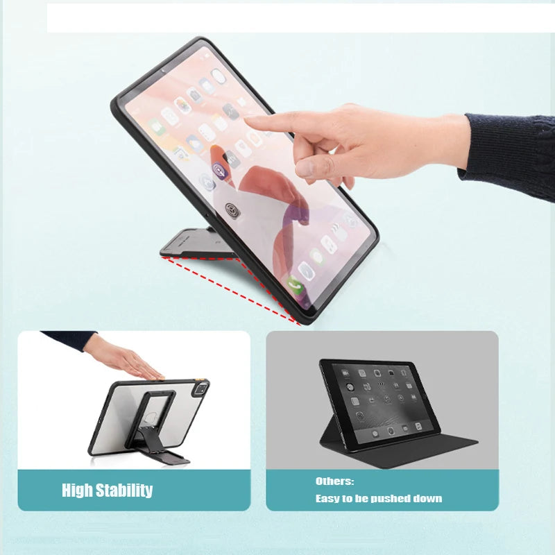 Support tablette plastique à coller