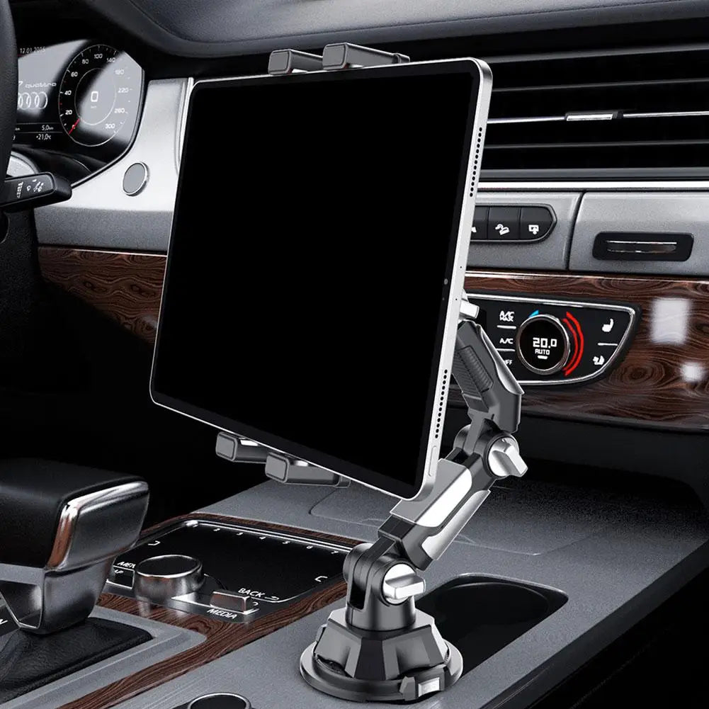 Support Tablette Voiture Tableau de Bord Porte-Gobelet