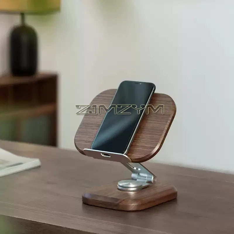 Support tablette bois élégant