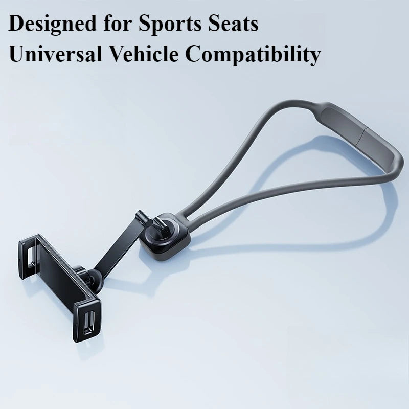 Support tablette voiture siege arriere tiges métalliques
