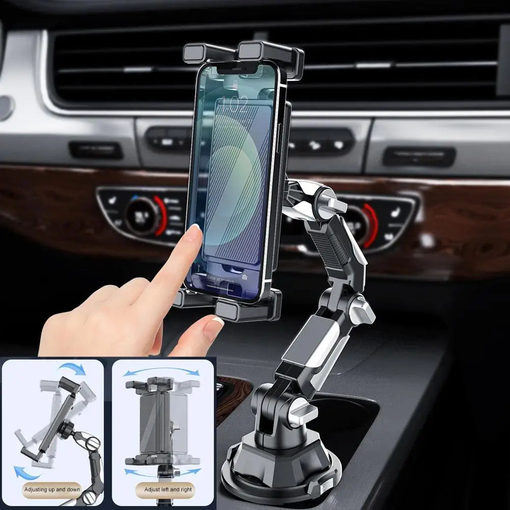 Support Tablette Voiture Tableau de Bord Porte-Gobelet
