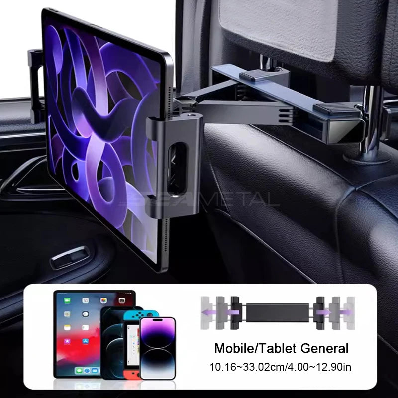 Support tablette appui tete rotatif