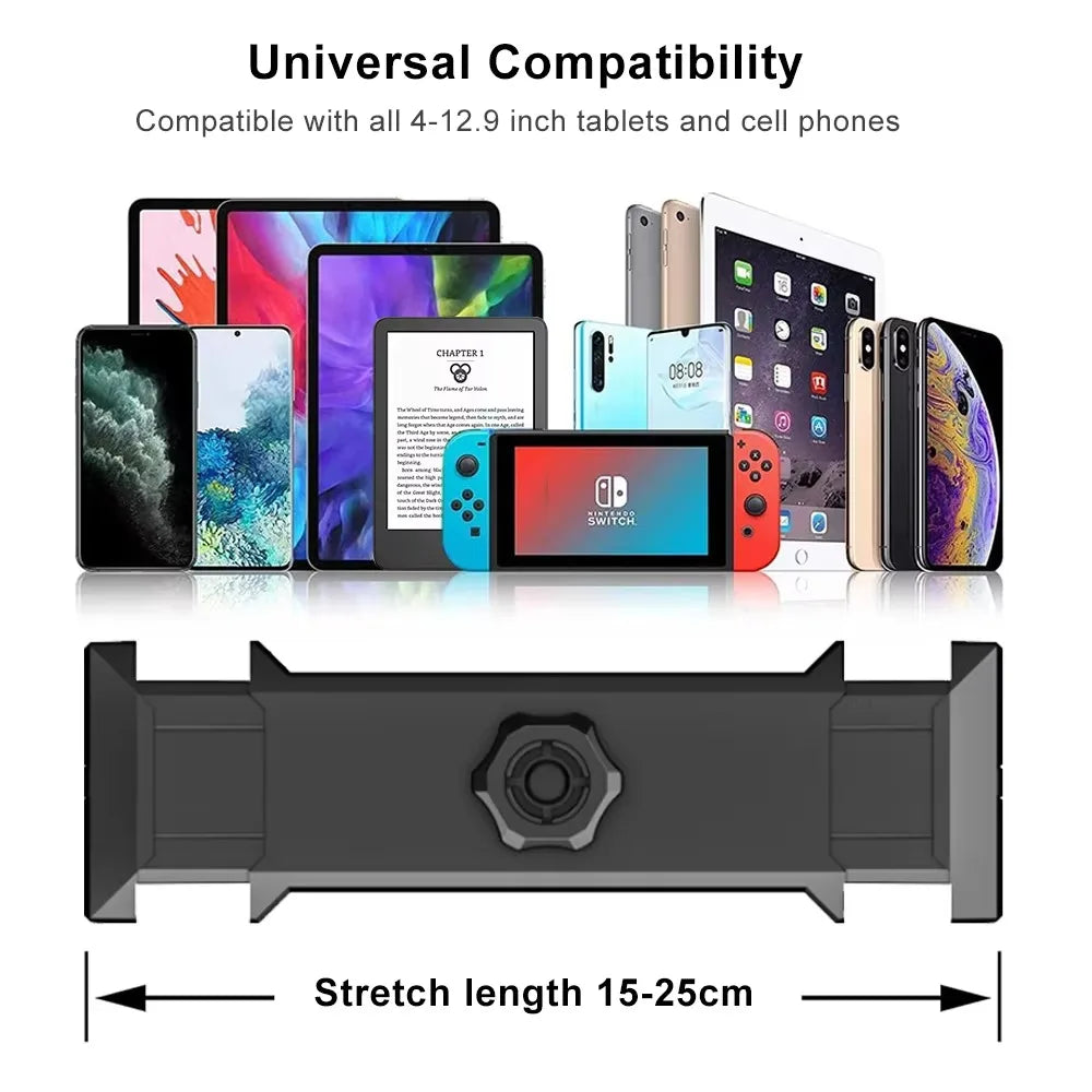Support tablette lit bras métallique long