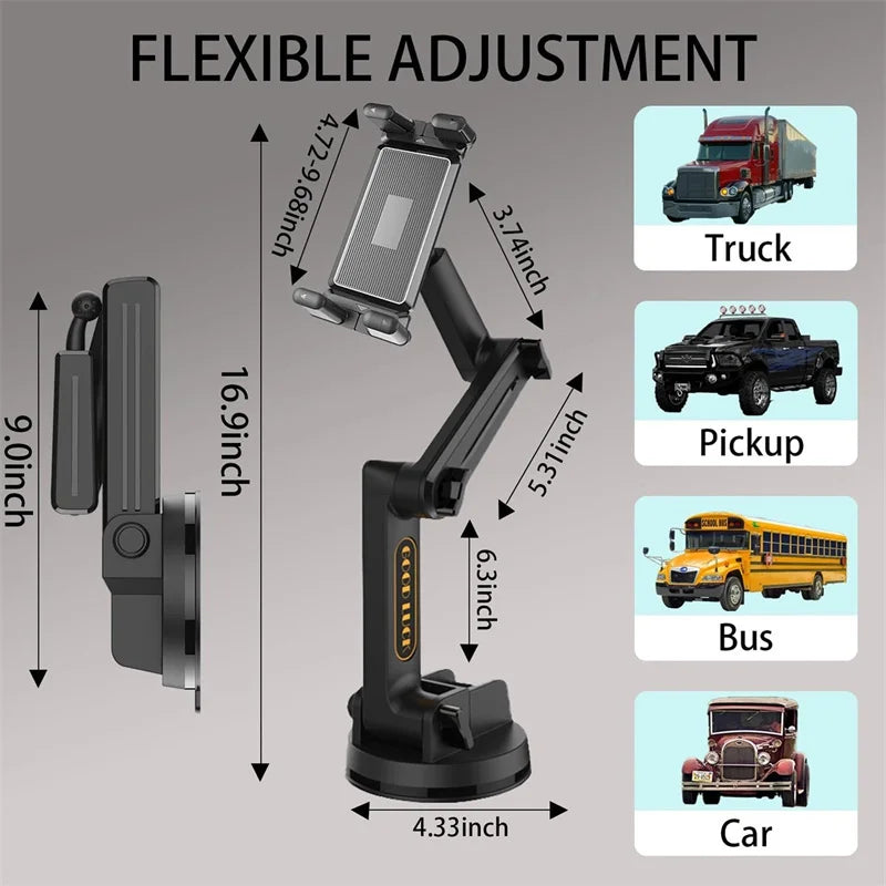 Support tablette camion 3 molettes