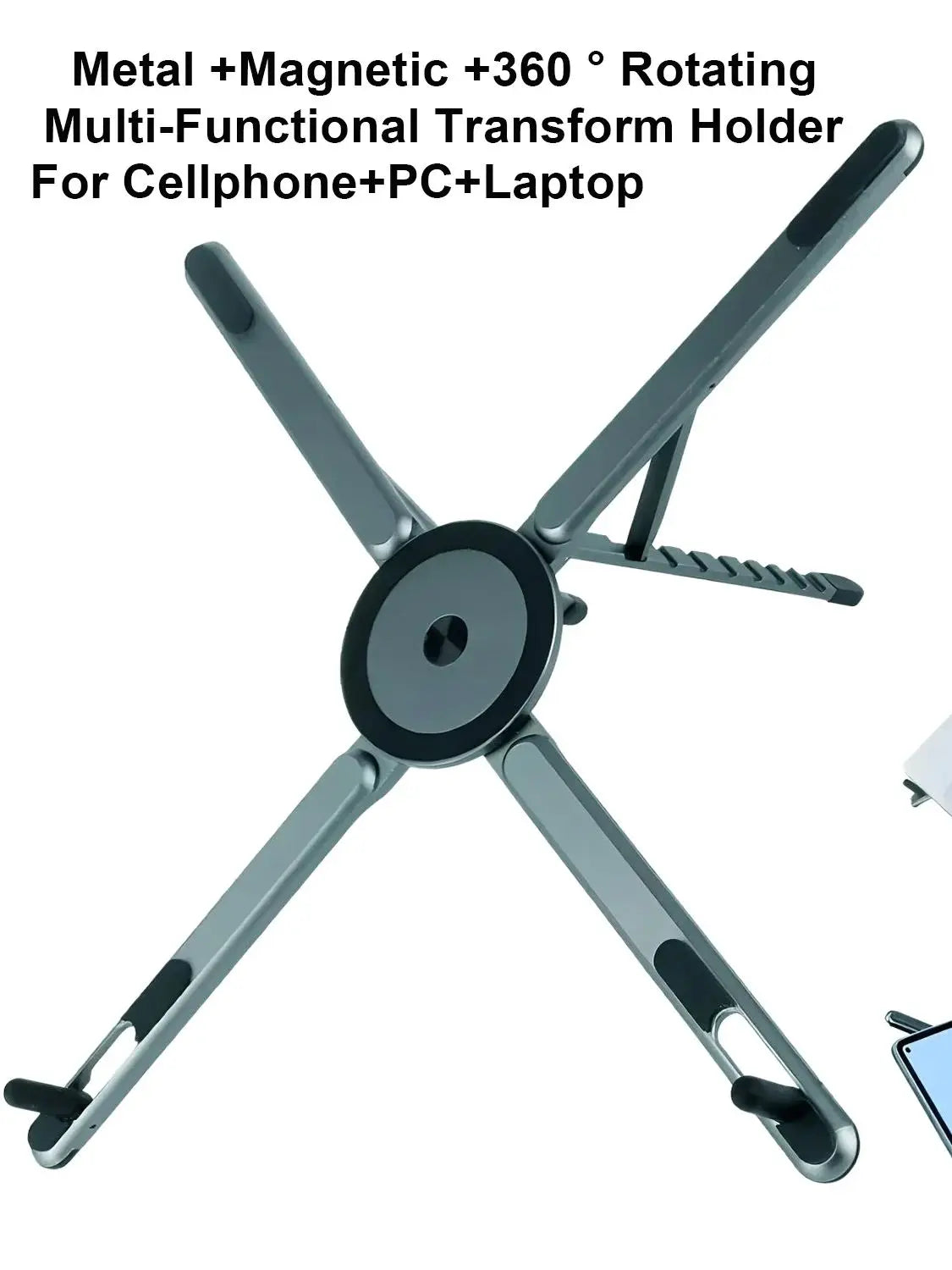 Support tablette magnétique trépied