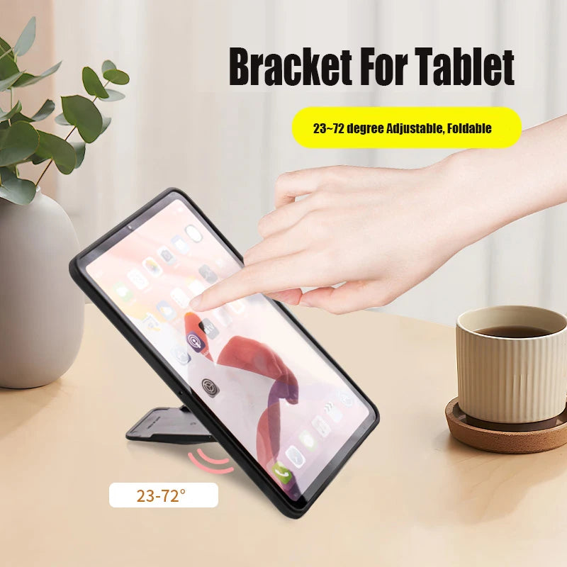 Support tablette plastique à coller
