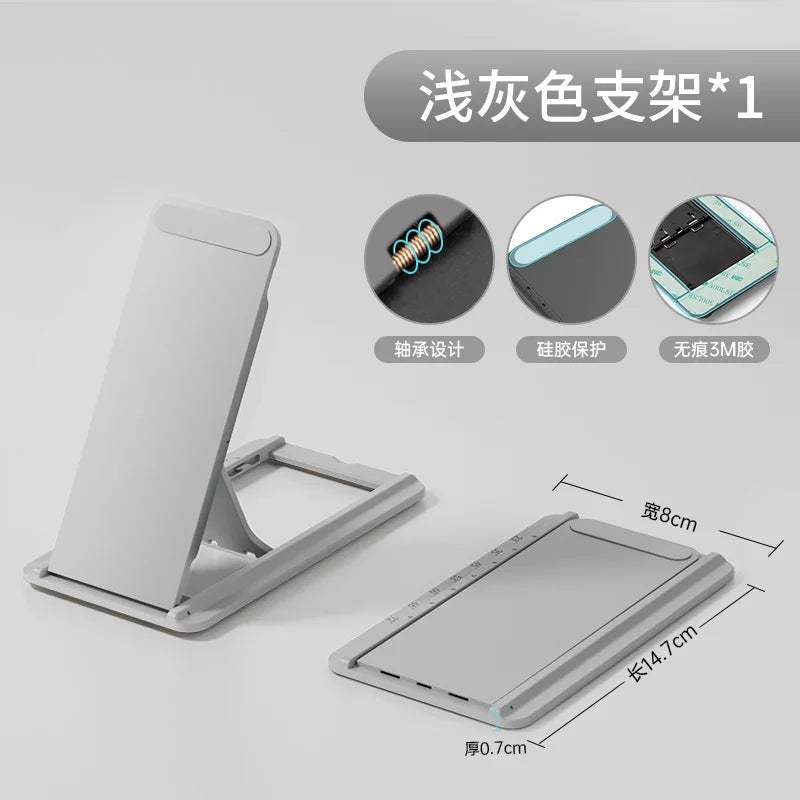 Support tablette plastique à coller