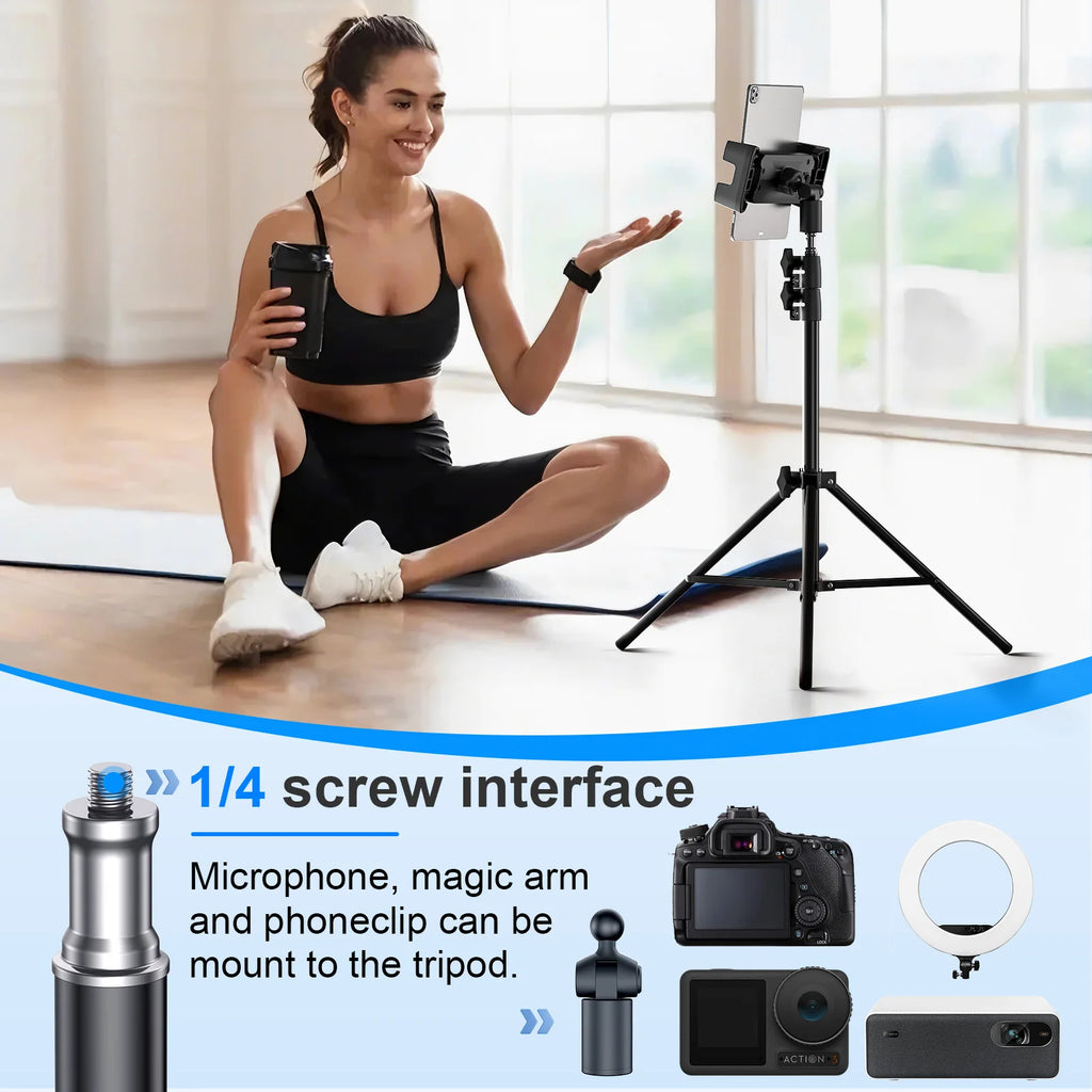support tablette sur pied hauteur réglable